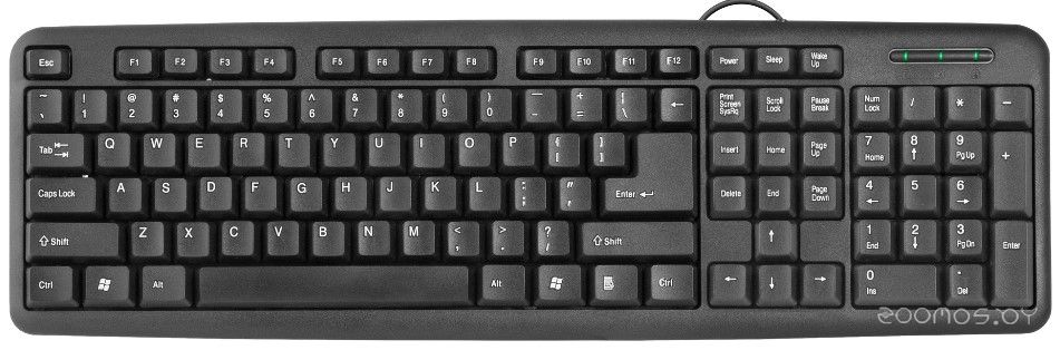 Клавиатура Defender HB-420 Black USB, фото 1