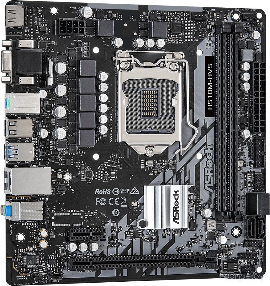 Материнская плата ASROCK H510M-HVS, фото 2