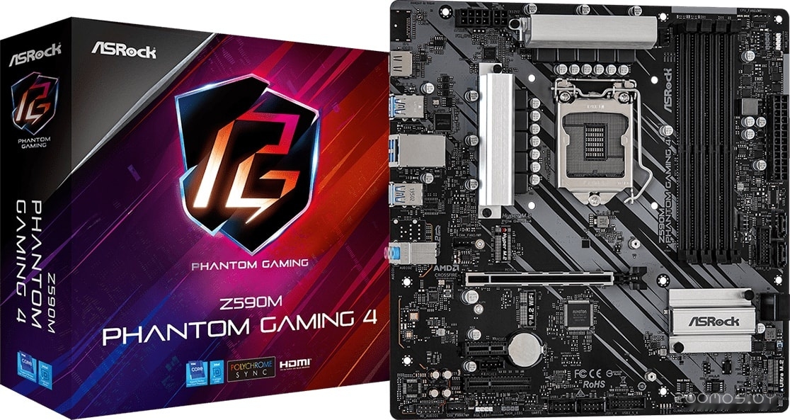 Материнская плата ASROCK Z590M Phantom Gaming 4, фото 5
