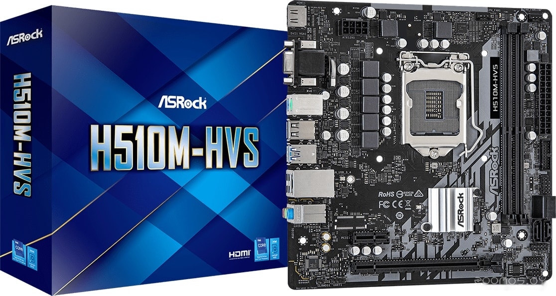 Материнская плата ASROCK H510M-HVS, фото 5