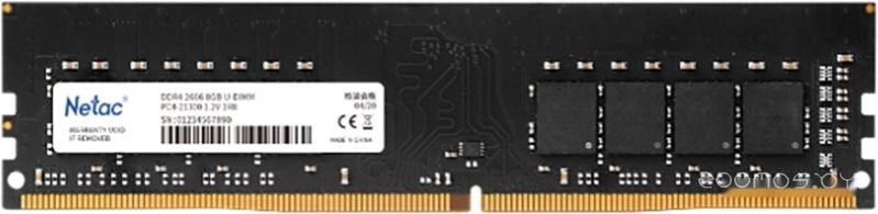 Оперативная память Netac Basic 8GB DDR4 PC4-21300 NTBSD4P26SP-08, фото 1