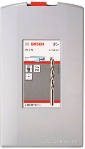 Набор сверл Bosch 2608587017 25 предметов