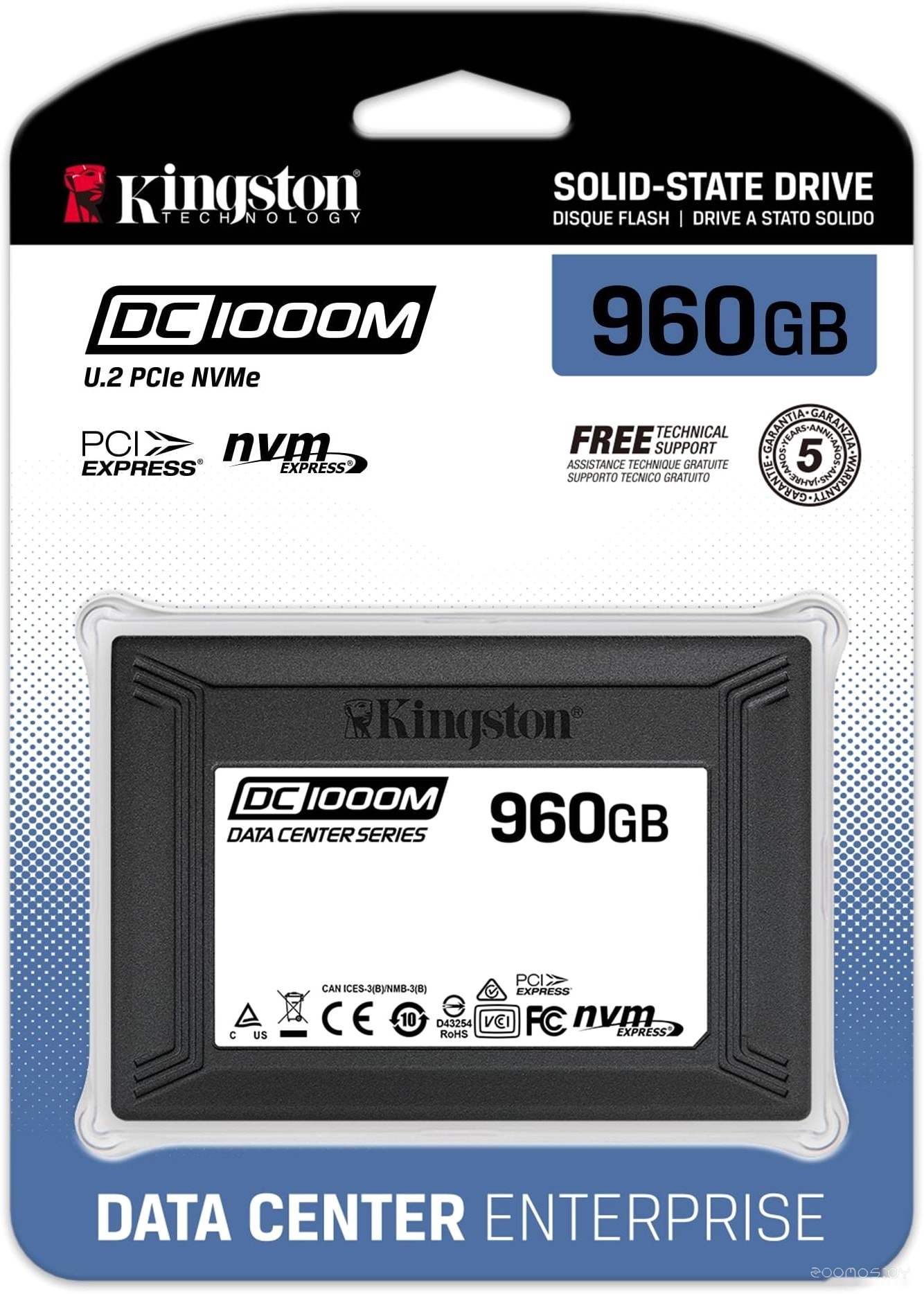 SSD Kingston DC1000M 960GB SEDC1000M/960G, фото 3