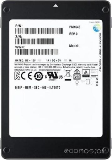 SSD Samsung PM1643a 960GB MZILT960HBHQ-00007, фото 1