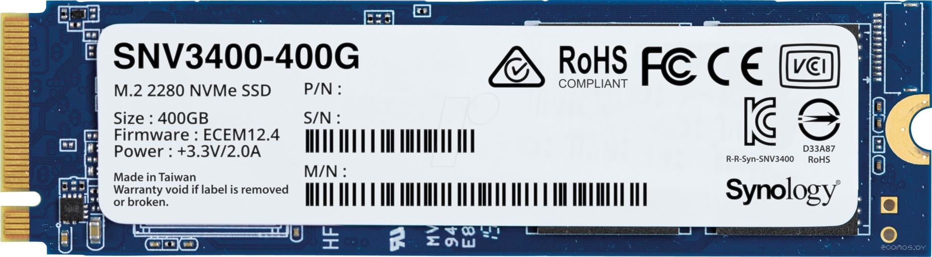 SSD Synology SNV3400 400GB SNV3400-400G, фото 1