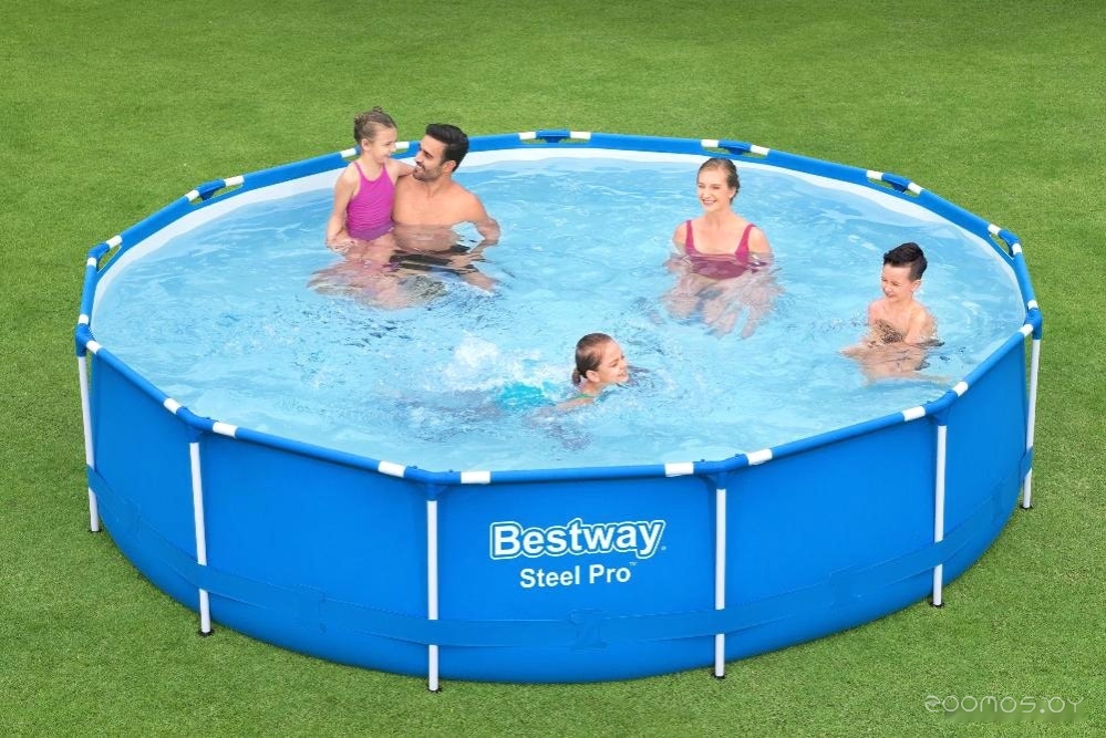 Каркасный бассейн Bestway Steel Pro 5612E (396x84), фото 5