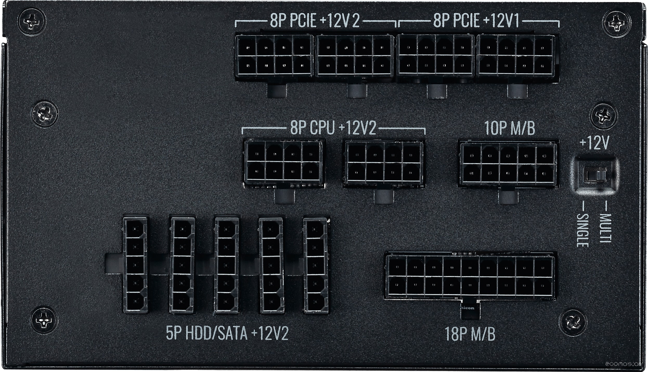 Блок питания Cooler Master V1000 Platinum MPZ-A001-AFBAPV, фото 7