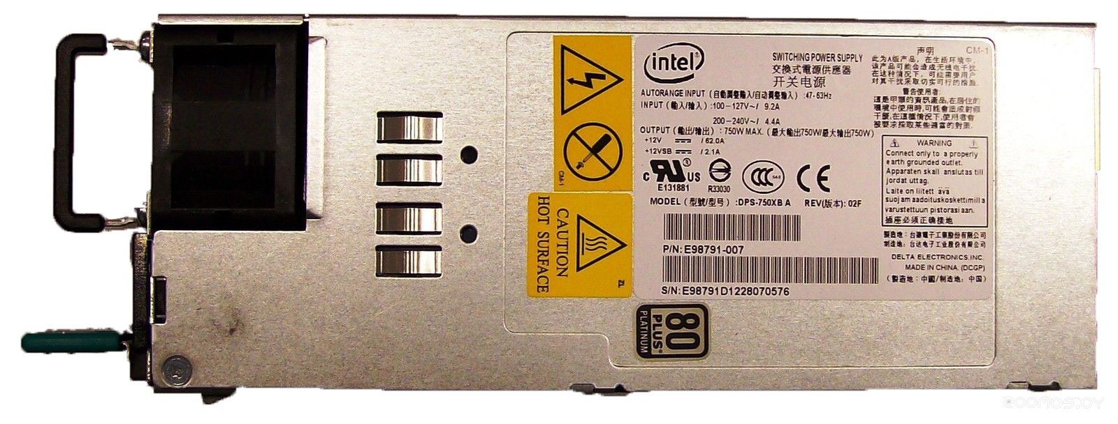 Блок питания Intel FXX750PCRPS 750W, фото 4