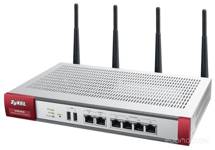 Беспроводной маршрутизатор Zyxel ZyWALL USG 60W