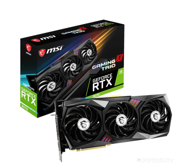 Видеокарта MSI GeForce RTX 3070 Gaming X Trio 8GB GDDR6, фото 5