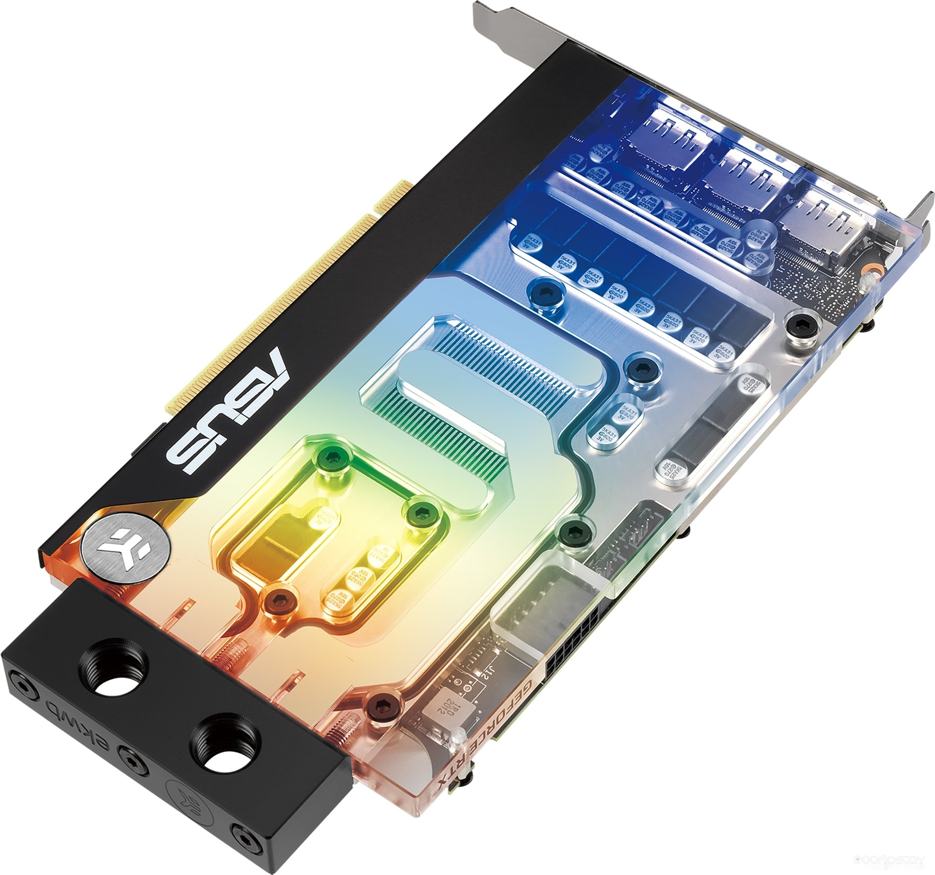 Видеокарта Asus EKWB GeForce RTX 3070 8GB GDDR6 RTX3070-8G-EK, фото 2
