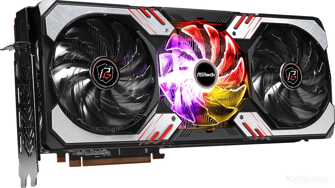 Видеокарта ASROCK Radeon RX 6900 XT Phantom Gaming D OC 16GB GDDR6, фото 3