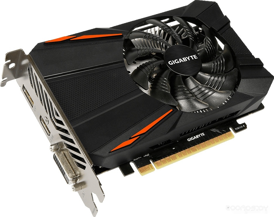 Видеокарта Gigabyte GeForce GTX 1050 Ti D5 4GB GDDR5 GV-N105TD5-4GD (rev. 1.0), фото 2