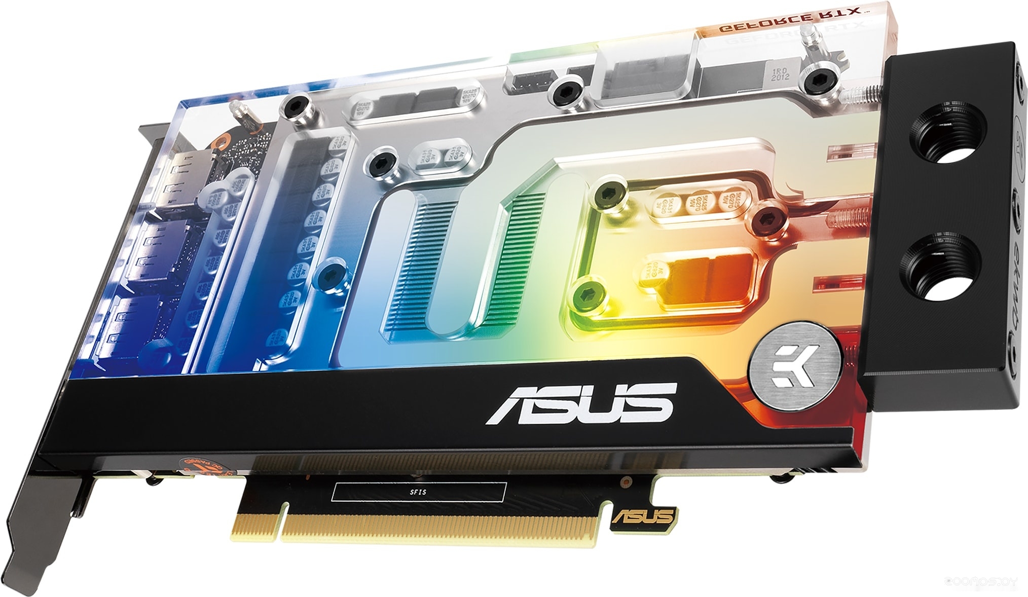 Видеокарта Asus EKWB GeForce RTX 3070 8GB GDDR6 RTX3070-8G-EK, фото 15