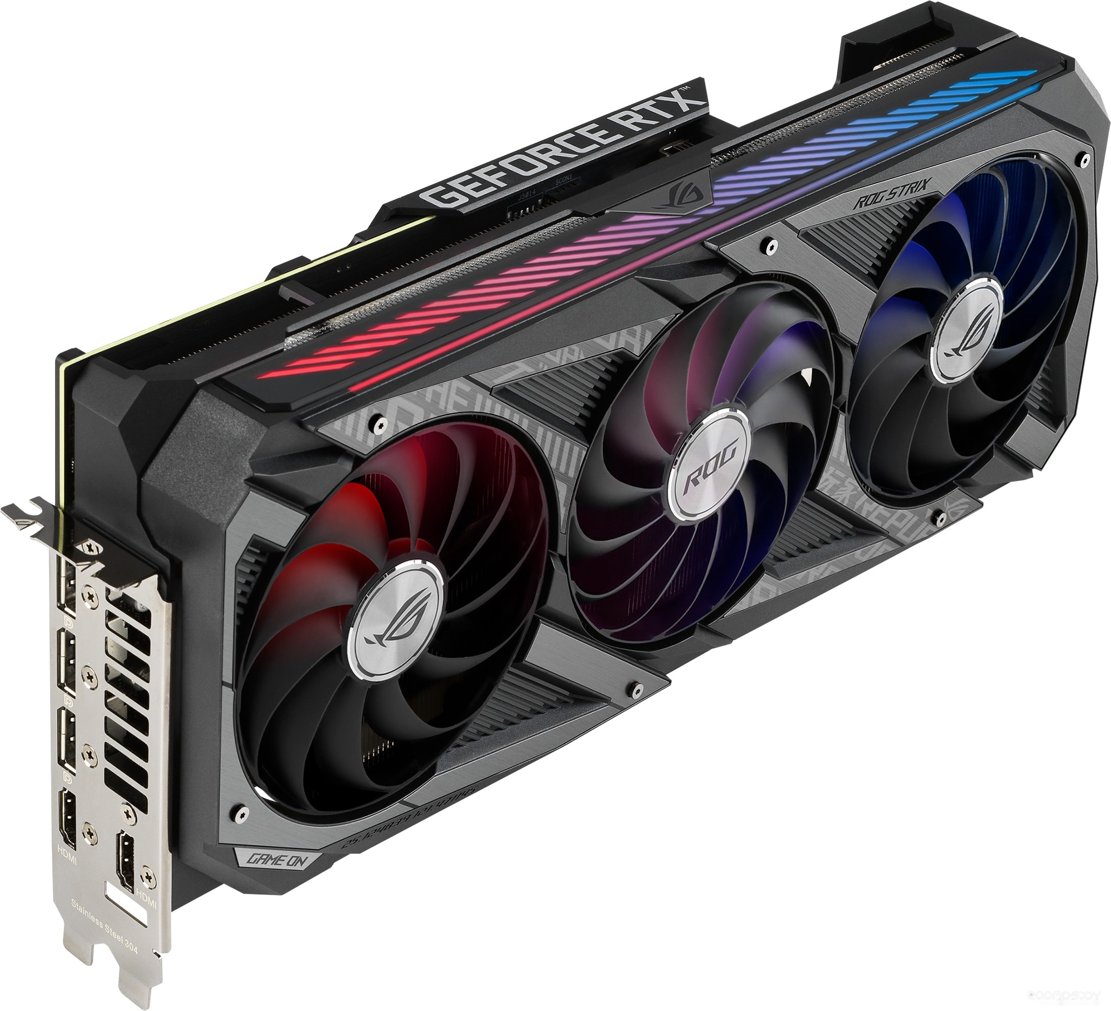 Видеокарта Asus ROG Strix GeForce RTX 3070 Ti OC 8GB GDDR6X, фото 4