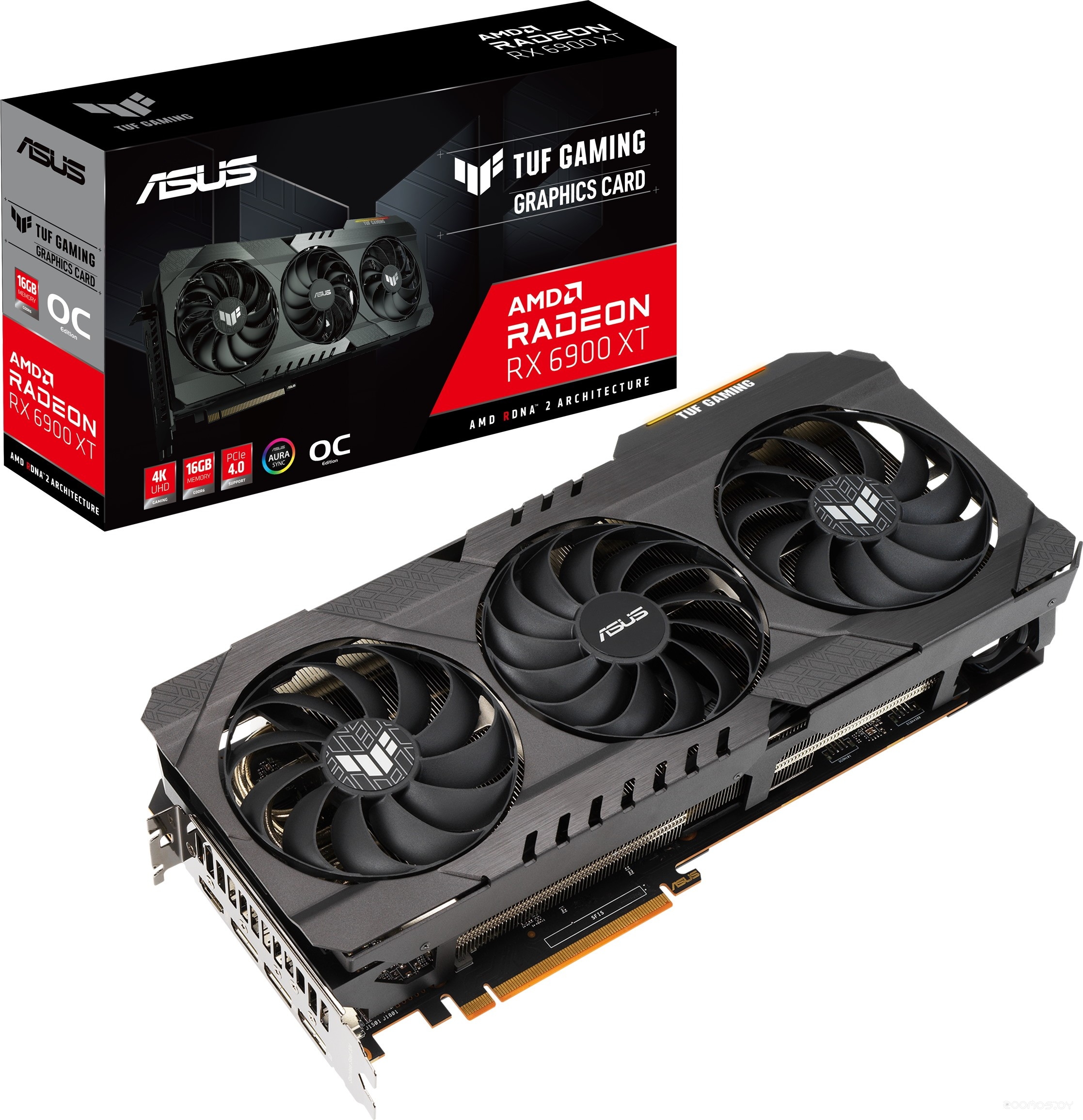 Видеокарта Asus TUF GAMING Radeon RX 6900 XT 16GB GDDR6 TUF-RX6900XT-O16G-GAMING, фото 5