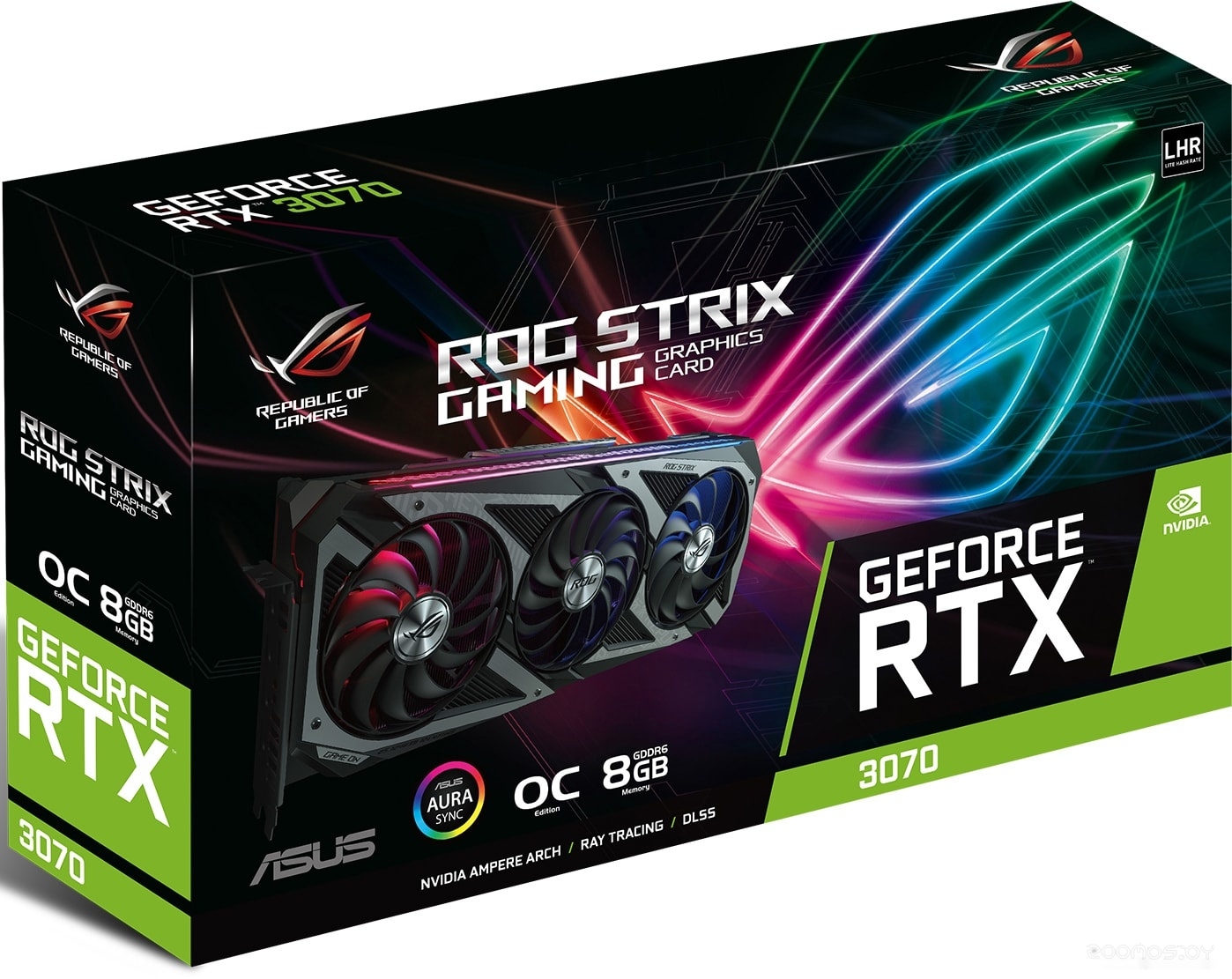 Видеокарта Asus ROG Strix GeForce RTX 3070 Ti OC 8GB GDDR6X, фото 10