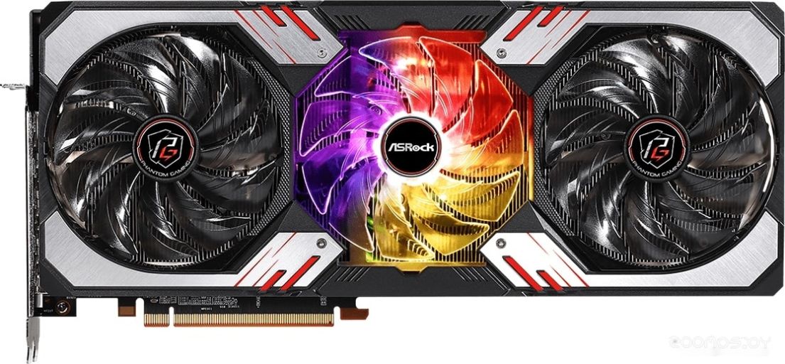 Видеокарта ASROCK Radeon RX 6900 XT Phantom Gaming D OC 16GB GDDR6, фото 1