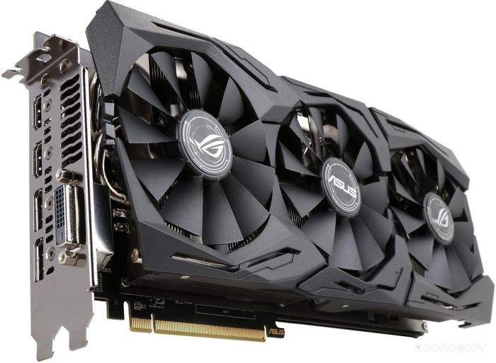 Видеокарта Asus Radeon RX 580 OC Edition 8GB GDDR5, фото 1