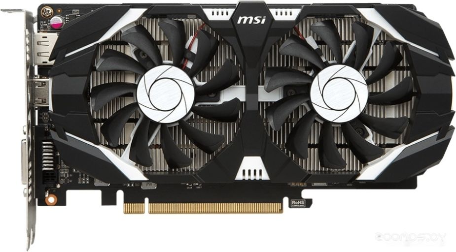 Видеокарта MSI GeForce GTX 1050 Ti 4GT OCV1, фото 1