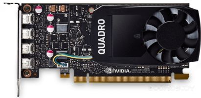 Видеокарта PNY Nvidia Quadro P1000 DVI 4GB GDDR5 VCQP1000DVIV2-PB