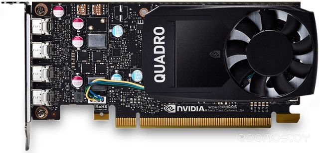 Видеокарта PNY Quadro P620 DVI 2GB GDDR5 VCQP620DVIV2-PB