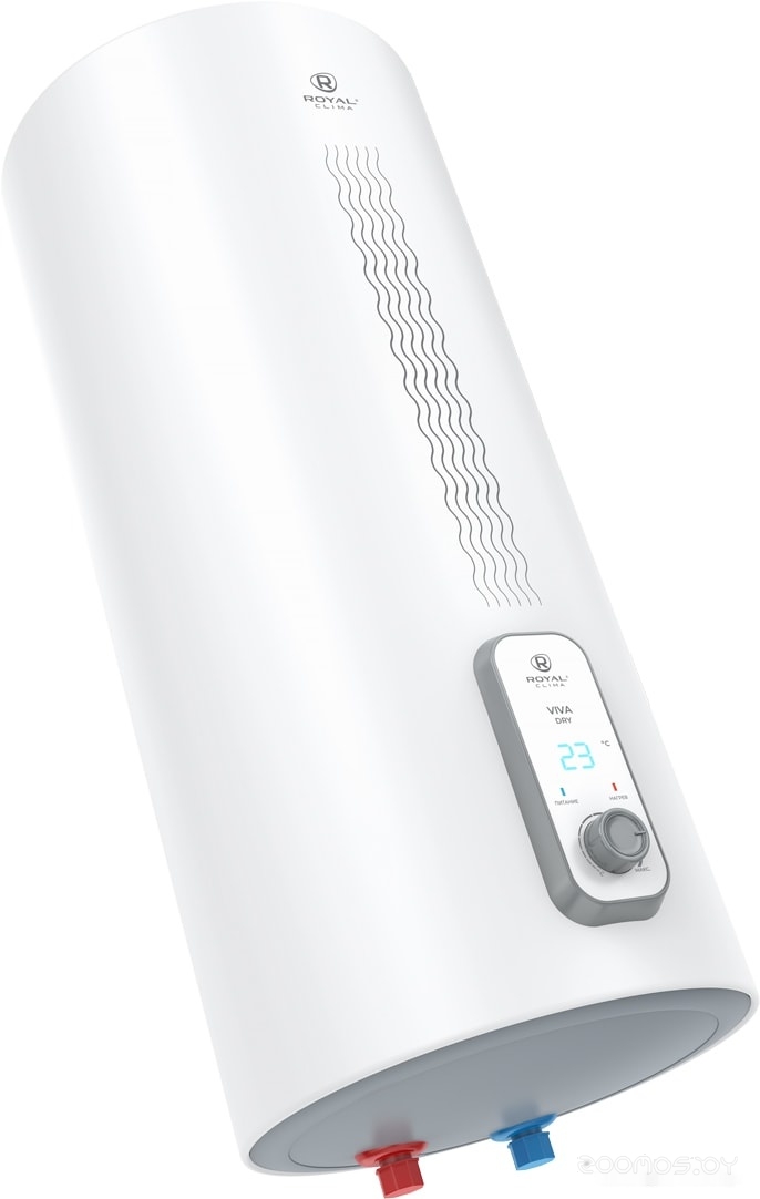 Накопительный электрический водонагреватель Royal Clima Viva Dry RWH-VD80-RE, фото 2