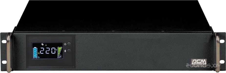 Источник бесперебойного питания Powercom King Pro RM KIN-1500AP LCD RM, фото 2