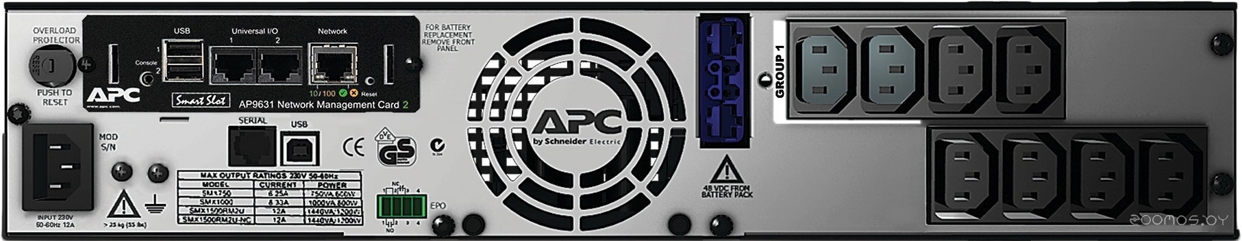 Источник бесперебойного питания APC Smart-UPS X 750 ВА SMX750INC, фото 2