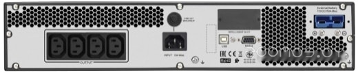 Источник бесперебойного питания APC Easy UPS On-Line SRV RM 2000 ВА SRV2KRILRK, фото 3