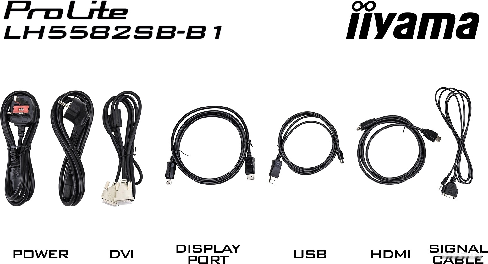 Информационный дисплей IIYAMA ProLite LH5582SB-B1, фото 21