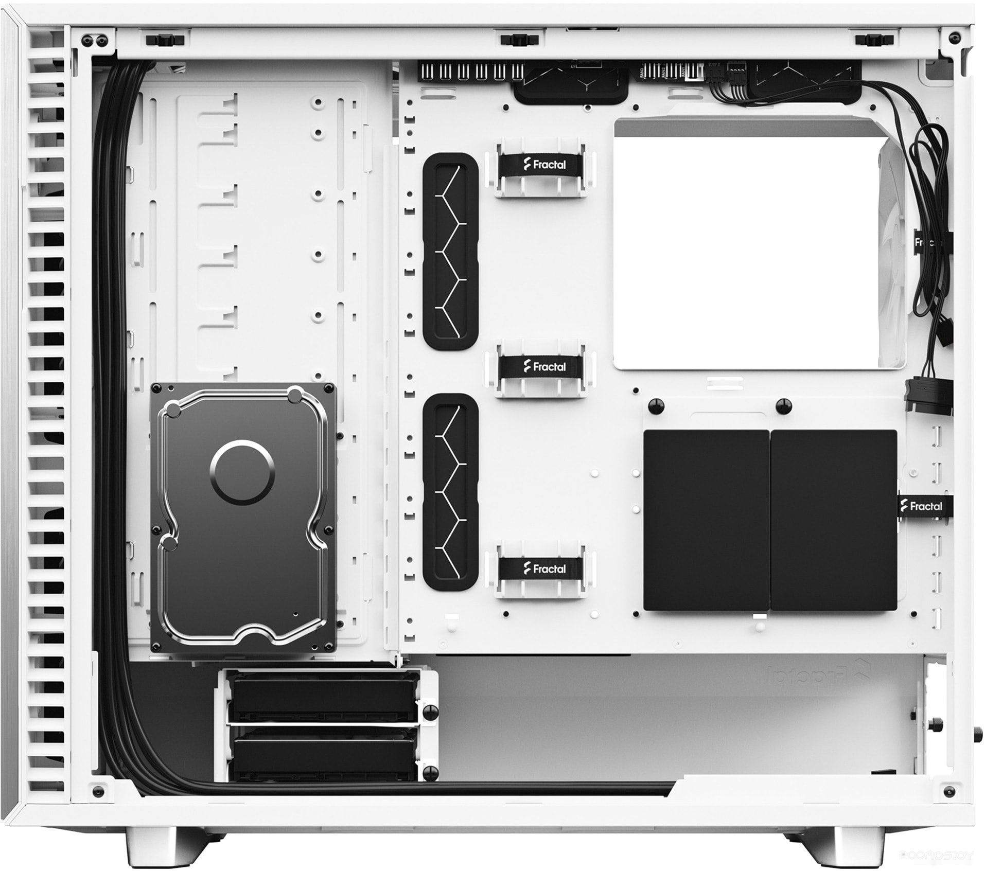Корпус Fractal Design Define 7 White TG Clear Tint FD-C-DEF7A-06, фото 3