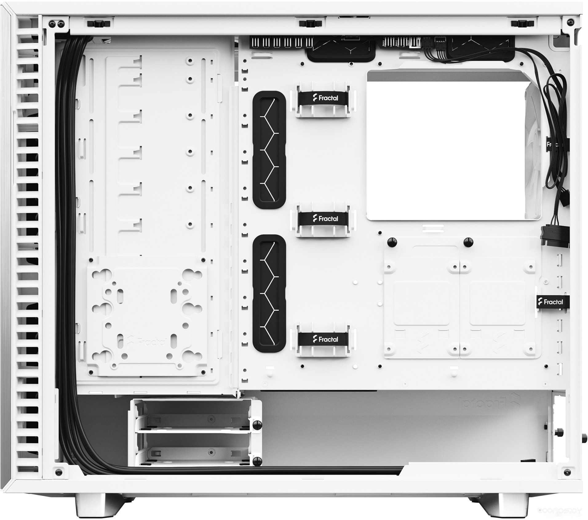 Корпус Fractal Design Define 7 White TG Clear Tint FD-C-DEF7A-06, фото 14