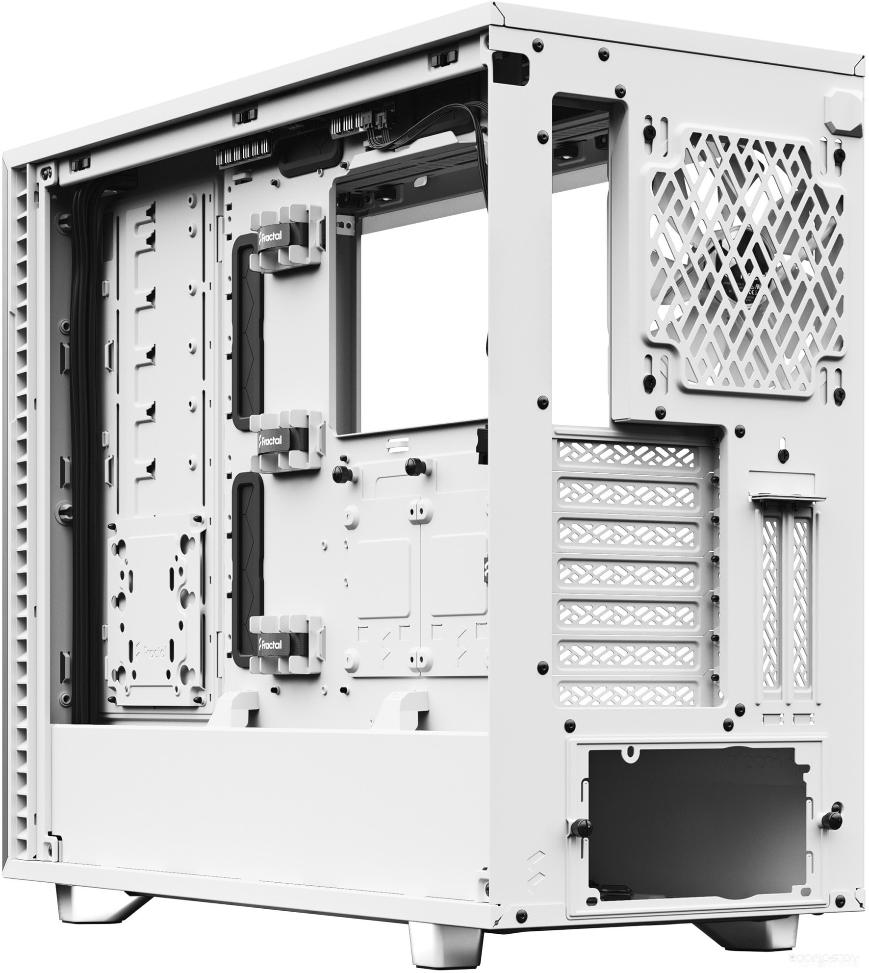 Корпус Fractal Design Define 7 White TG Clear Tint FD-C-DEF7A-06, фото 7