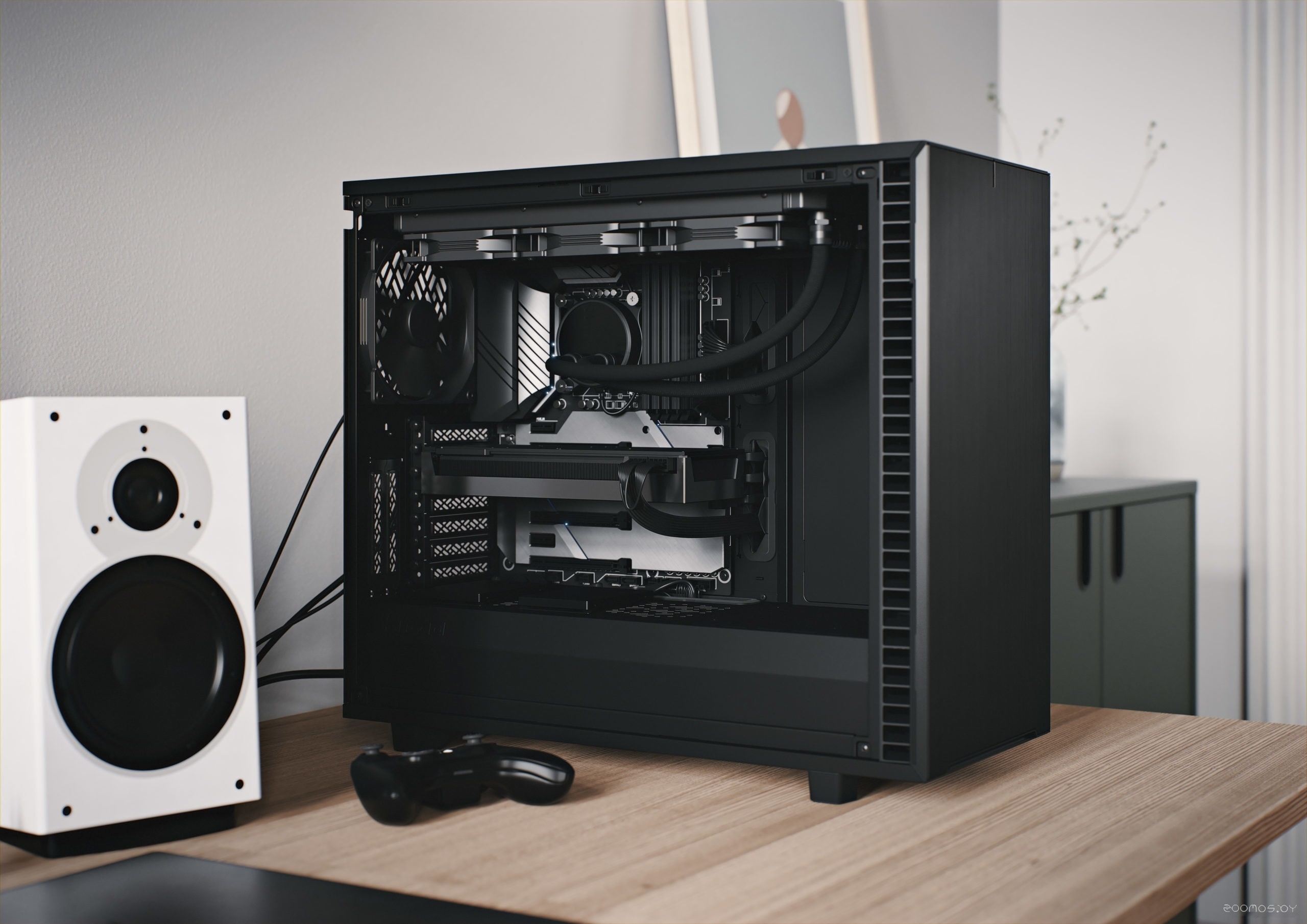 Корпус Fractal Design Define 7 Black TG Dark Tint FD-C-DEF7A-03, фото 5