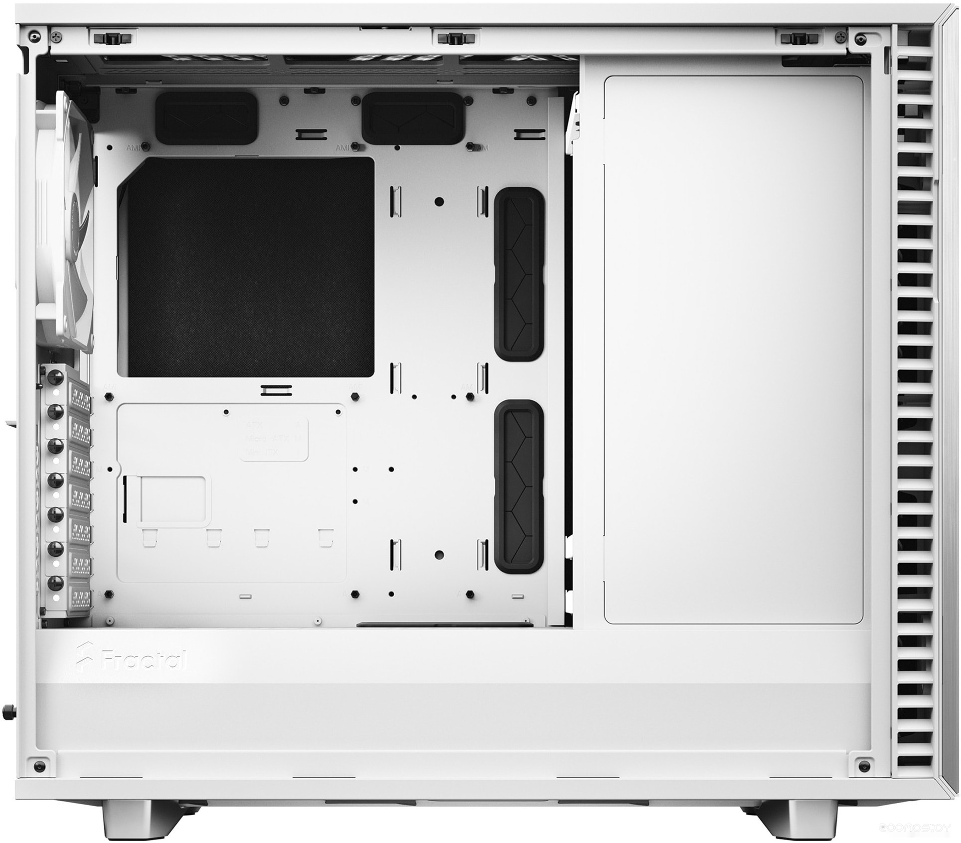 Корпус Fractal Design Define 7 White TG Clear Tint FD-C-DEF7A-06, фото 5