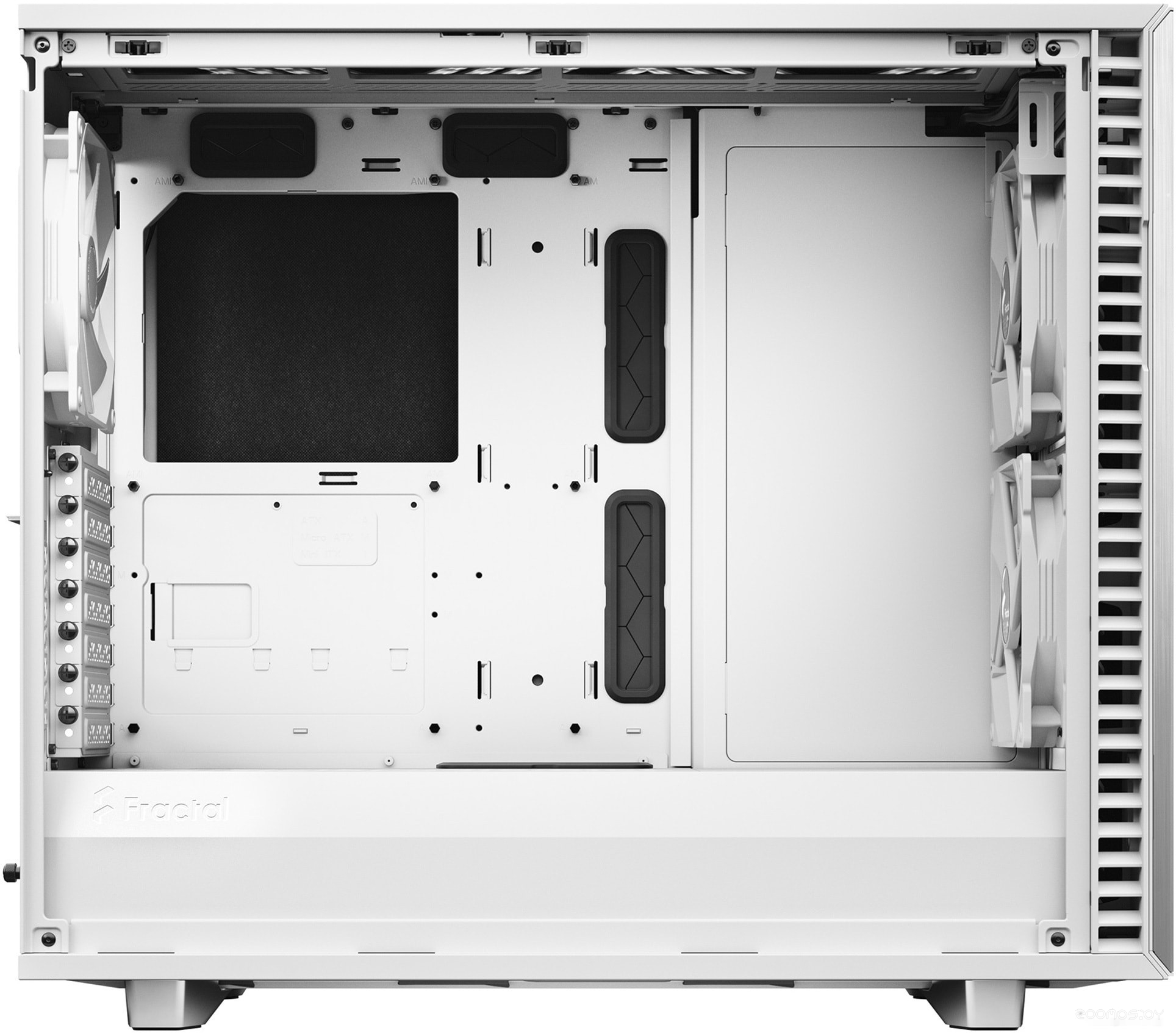 Корпус Fractal Design Define 7 White TG Clear Tint FD-C-DEF7A-06, фото 12