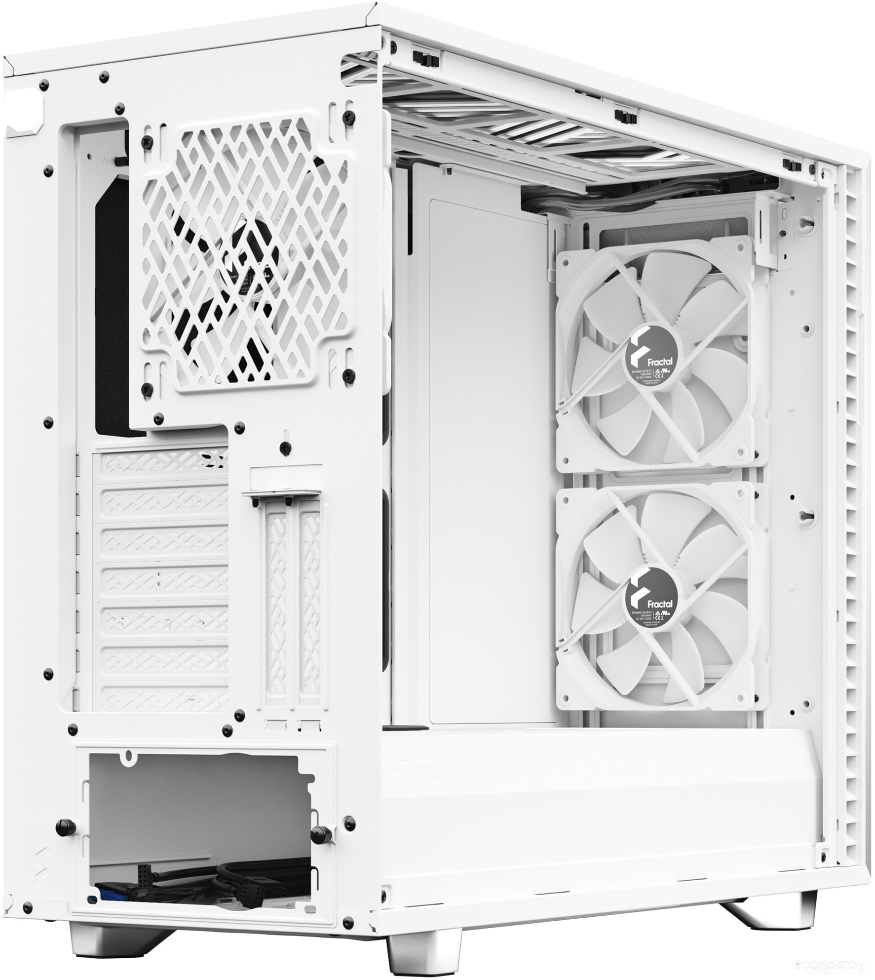 Корпус Fractal Design Define 7 White TG Clear Tint FD-C-DEF7A-06, фото 4