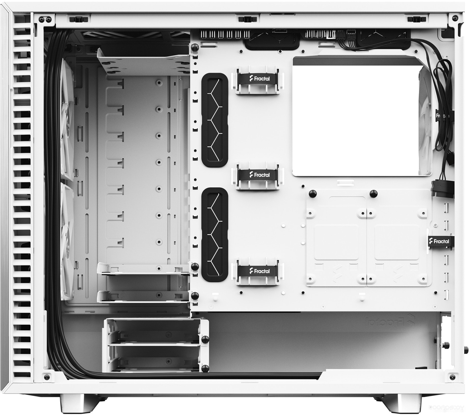 Корпус Fractal Design Define 7 White TG Clear Tint FD-C-DEF7A-06, фото 13
