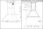 Кухонная вытяжка Korting KHC 6648 RGN