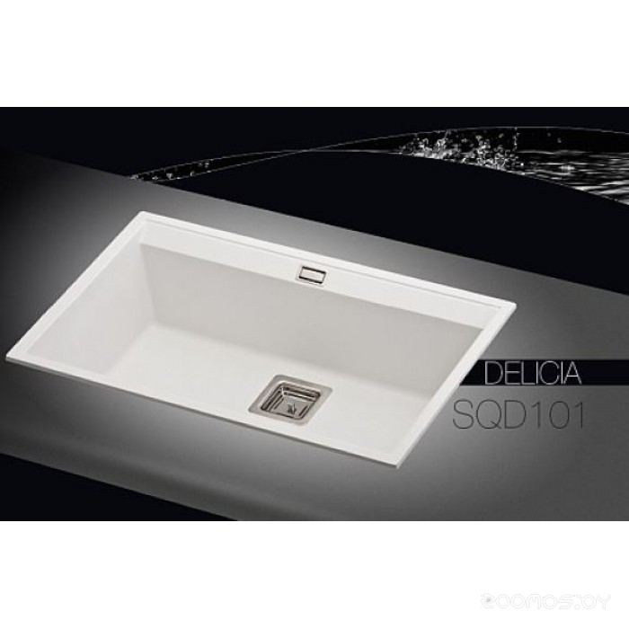 Кухонная мойка AquaSanita Delicia SQD 101 120 AW cerrus, фото 3