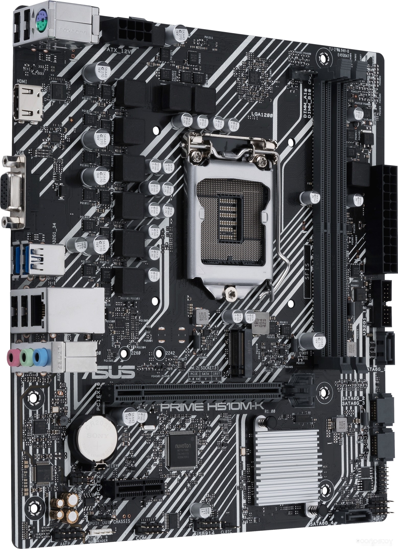 Материнская плата Asus Prime H510M-K, фото 2