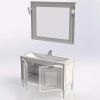 Комплект мебели для ванной Aquanet Комплект мебели Паола 120 (белый) 182131