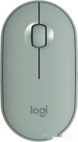 Мышь Logitech M350 Pebble (эвкалипт)