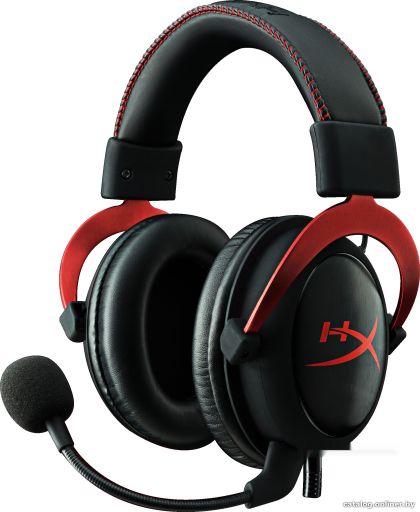 Наушники HyperX Cloud II (красный), фото 1