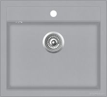 Кухонная мойка AquaSanita Quadro SQQ100W (светло-серый 221)