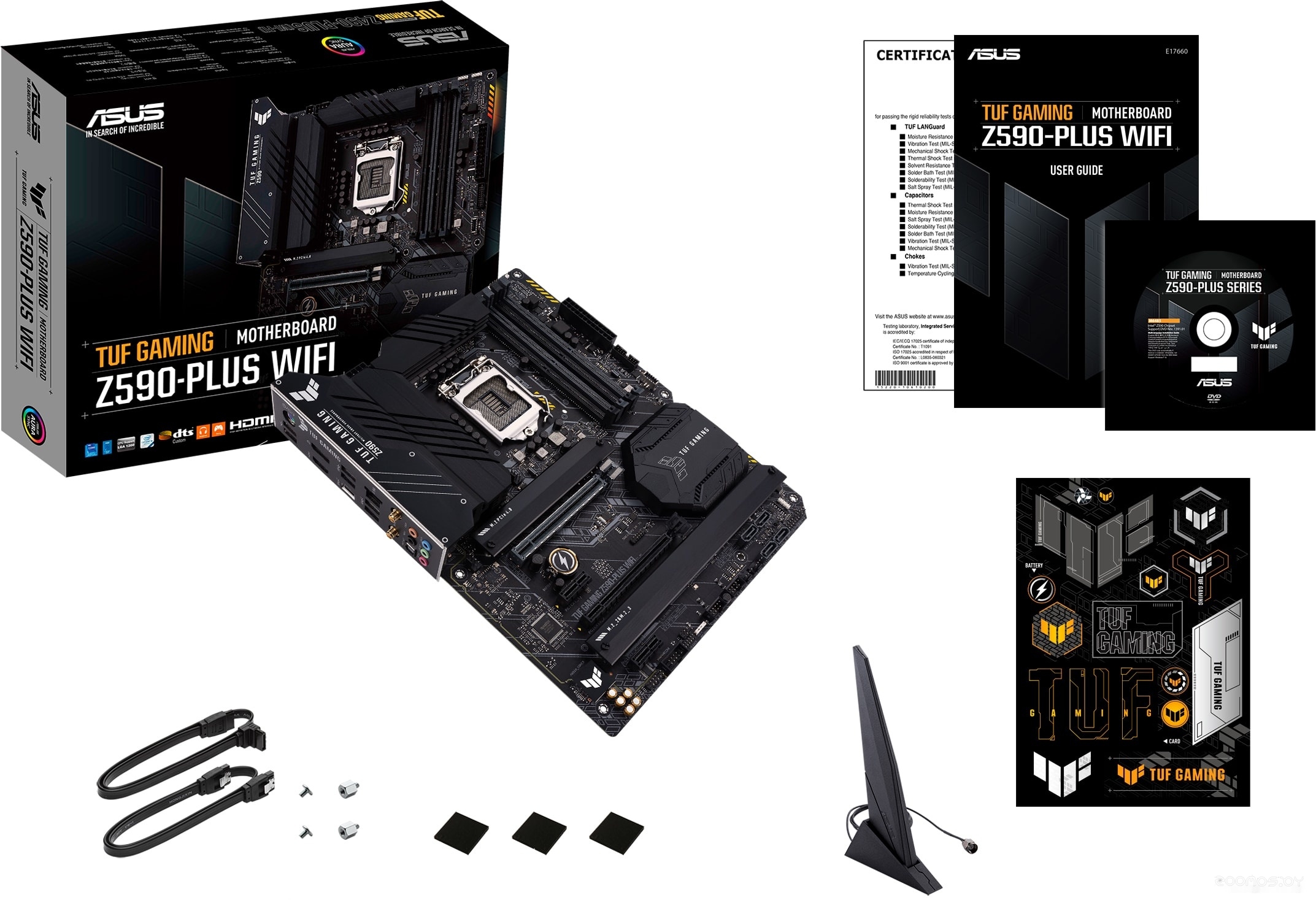 Материнская плата Asus TUF Gaming Z590-Plus WiFi, фото 7