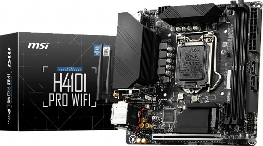 Материнская плата MSI H410I Pro WiFi, фото 2