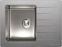 Кухонная мойка Tolero Twist TTS-660 (серый 701)