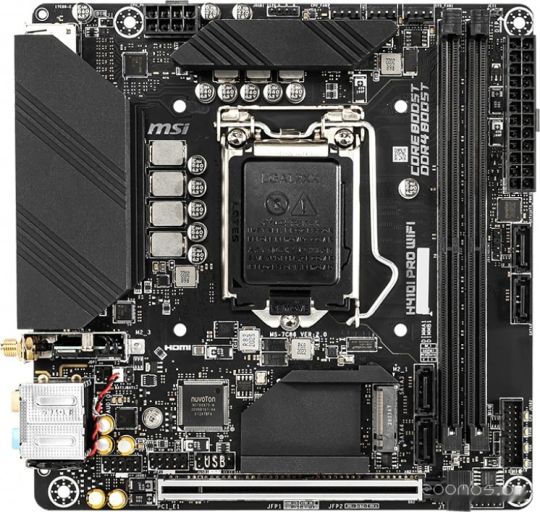 Материнская плата MSI H410I Pro WiFi, фото 1